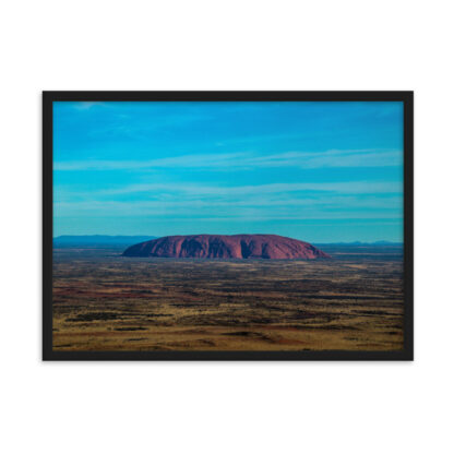 Uluru in the Vast Outback